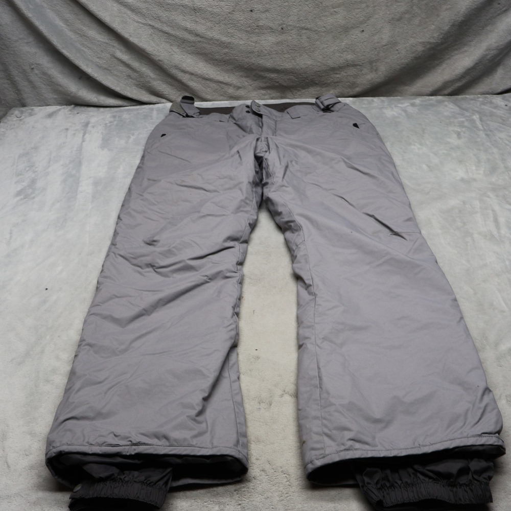 Columbia Snow Pants Women Large Grey Heavenly Bliss Insulated Ski Winter 32x31